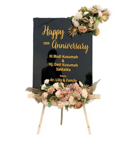 Papan Bunga Akrilik Penambongan