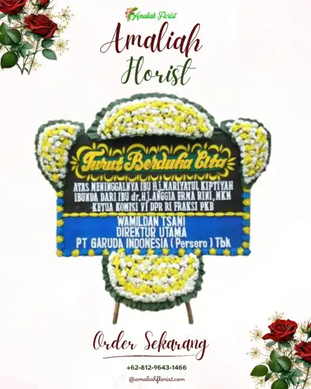Papan Bunga Duka Penambongan